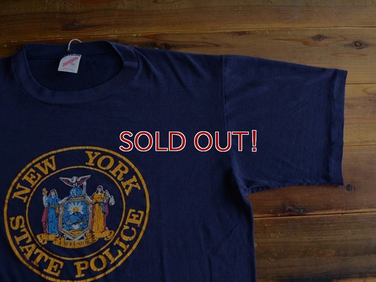 画像5: 1980s NEW YORK STATE POLICE Tシャツ　 表記XL  (5)