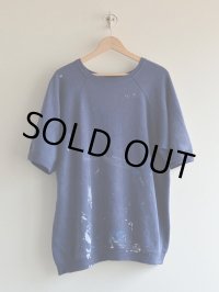 〜1970s ペンキ半袖スウェット　 実寸L 