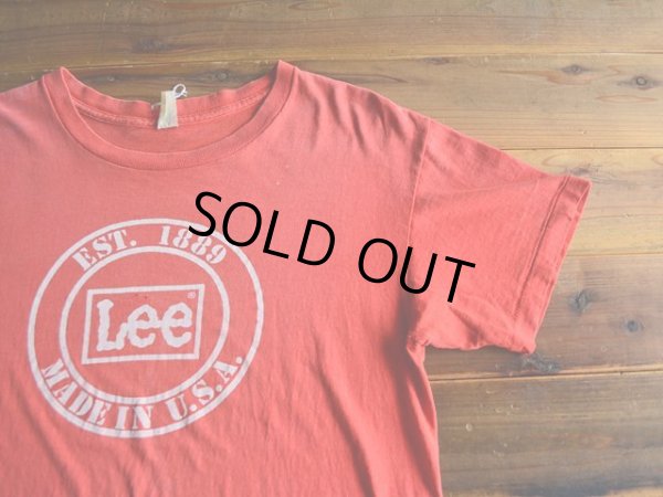 画像4: 1970s〜 Lee ロゴTシャツ　 表記M 