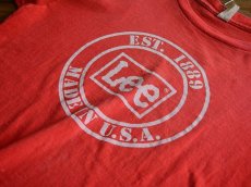画像5: 1970s〜 Lee ロゴTシャツ　 表記M  (5)