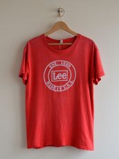 画像1: 1970s〜 Lee ロゴTシャツ　 表記M  (1)