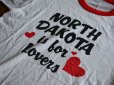 画像5: 1980s NORTH DAKOTA IS FOR LOVERS リンガーTシャツ　 実寸L 