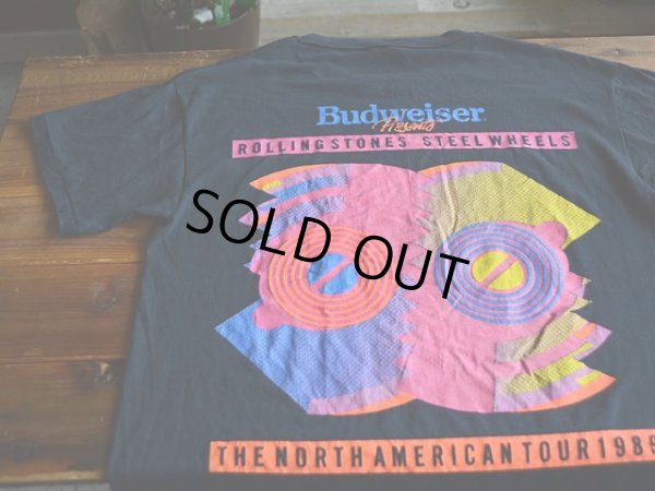 画像9: 1980s The Rolling Stones STEEL WHEELS 1989 Tour Tシャツ　 表記L 