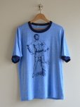 画像1: 1970s 水瓶座 杢リンガーTシャツ　<br>実寸L<br> (1)