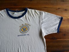 画像5: 1970s ARTEX US.NAVY リンガーTシャツ　 表記L  (5)