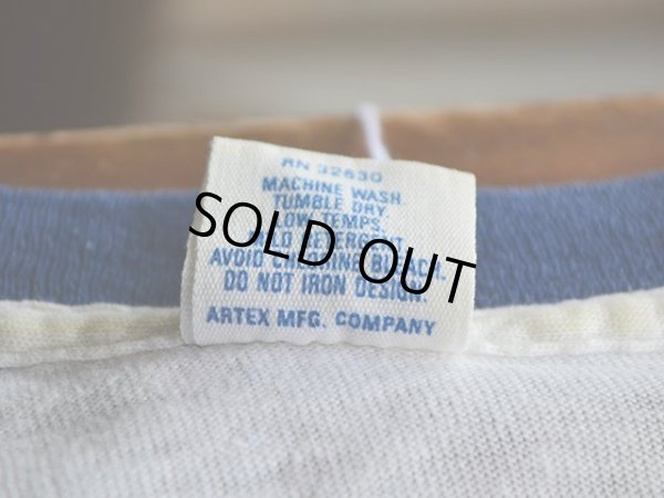 画像4: 1970s ARTEX US.NAVY リンガーTシャツ　 表記L 