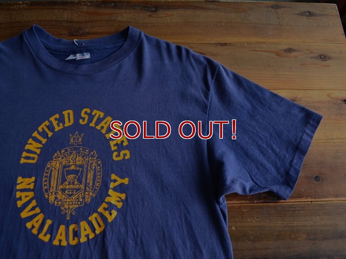 画像4: 〜1990s Champion US.Naval Academy Tシャツ　 表記XL  (4)
