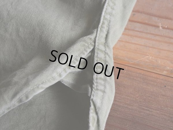 画像7: 1960s BOY SCOUTS マチ付きノーカラーシャツ　 実寸L-XL 