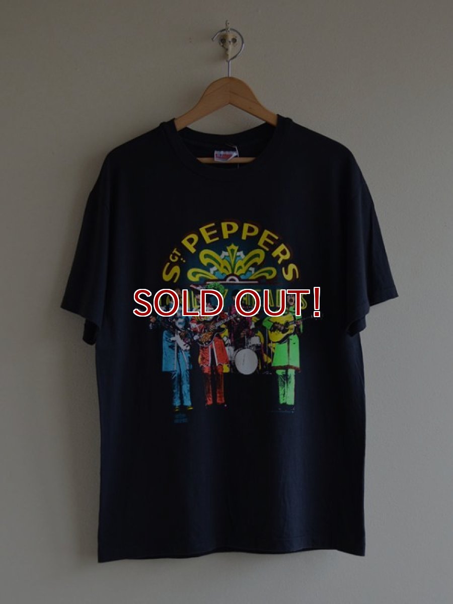 画像1: 1990s THE BEATLES Sgt.Pepper's Lonely Hearts Club Band 25TH ANNIVERSARY Tシャツ　 表記L  (1)
