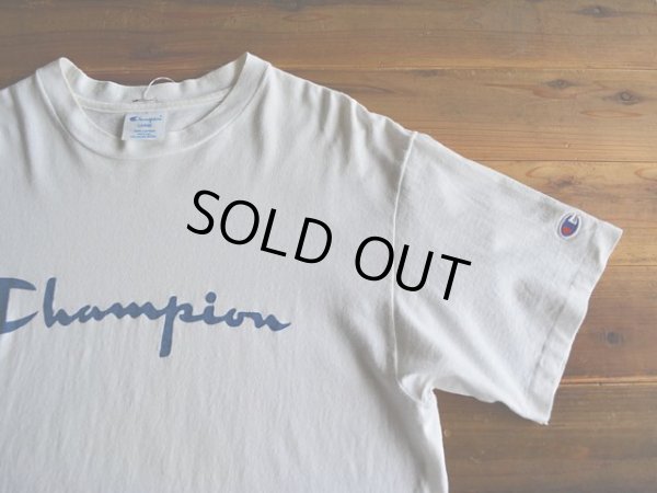 画像4: 〜1990s Champion ロゴTシャツ　 表記L 