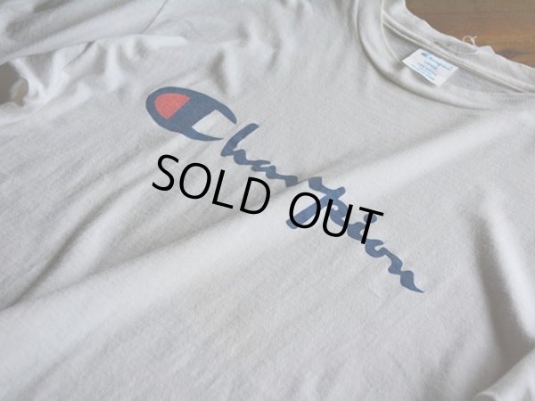 画像5: 〜1990s Champion ロゴTシャツ　 表記L 