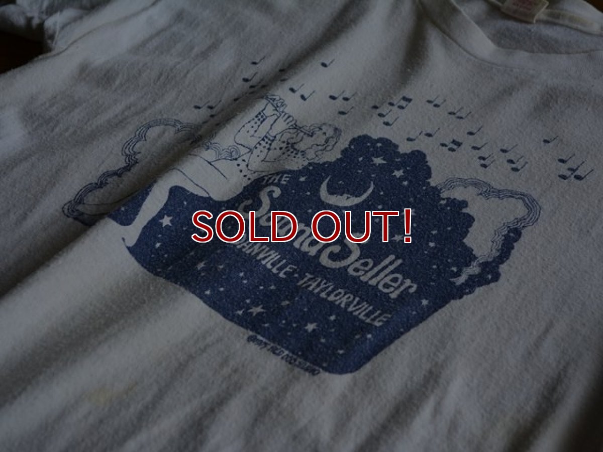 画像6: 1970s Hanes The Sound Seller Tシャツ　 表記L  (6)