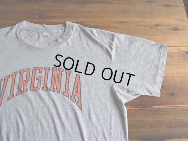 画像4: 1980s VIRGINIA カレッジTシャツ　 表記XL 