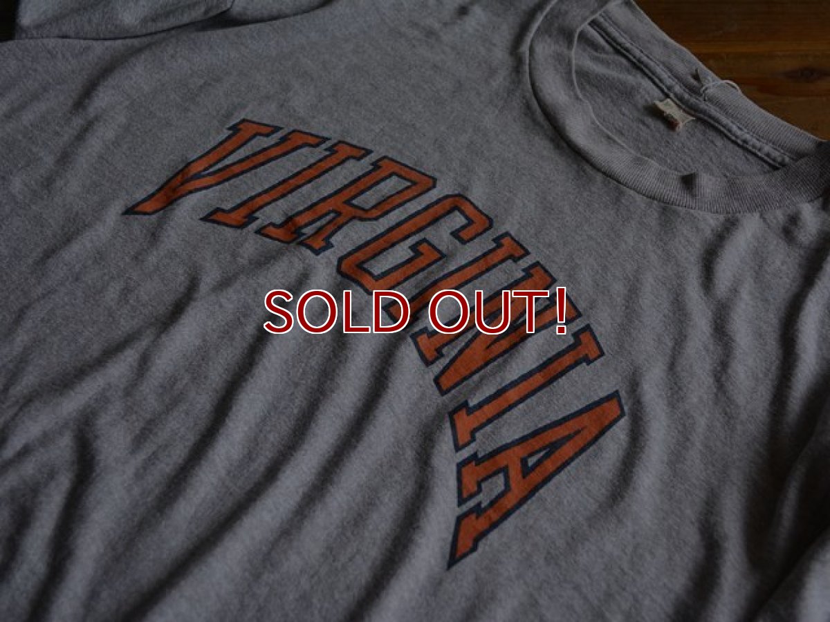 画像5: 1980s VIRGINIA カレッジTシャツ　 表記XL  (5)