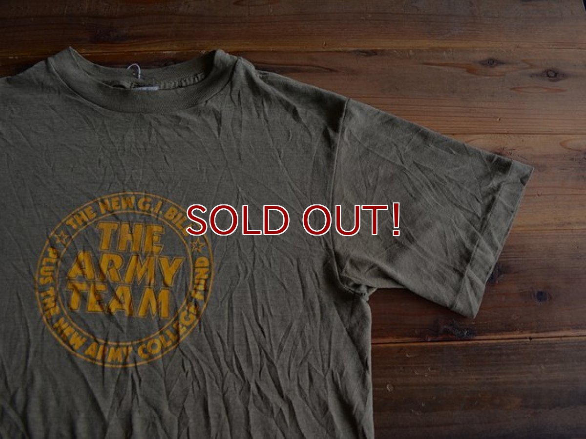 画像4: 1980s THE ARMY TEAM Tシャツ　 表記L  (4)