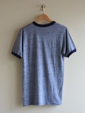 画像2: 1980s NUMS'83 杢リンガーTシャツ　 表記L  (2)