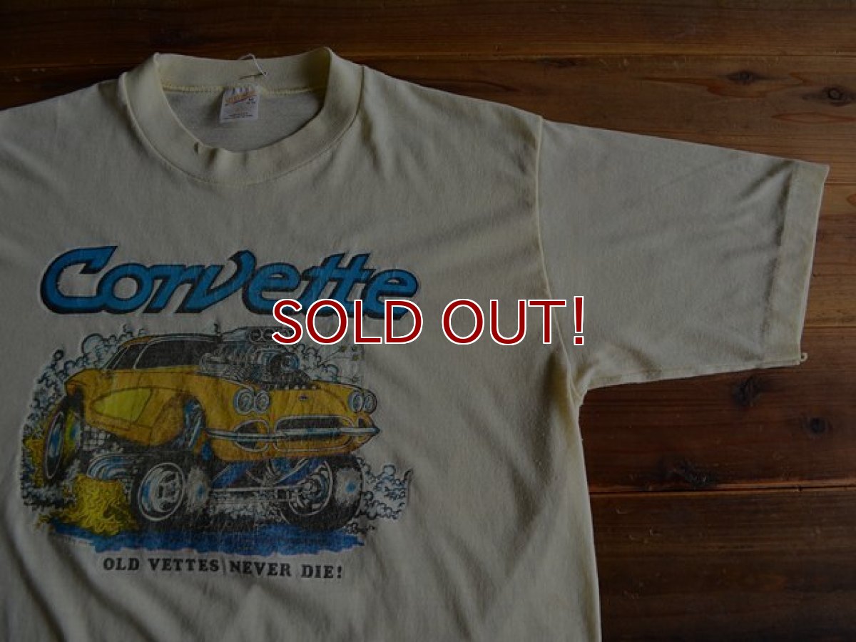 画像4: 1970s Corvette Tシャツ　 表記M  (4)