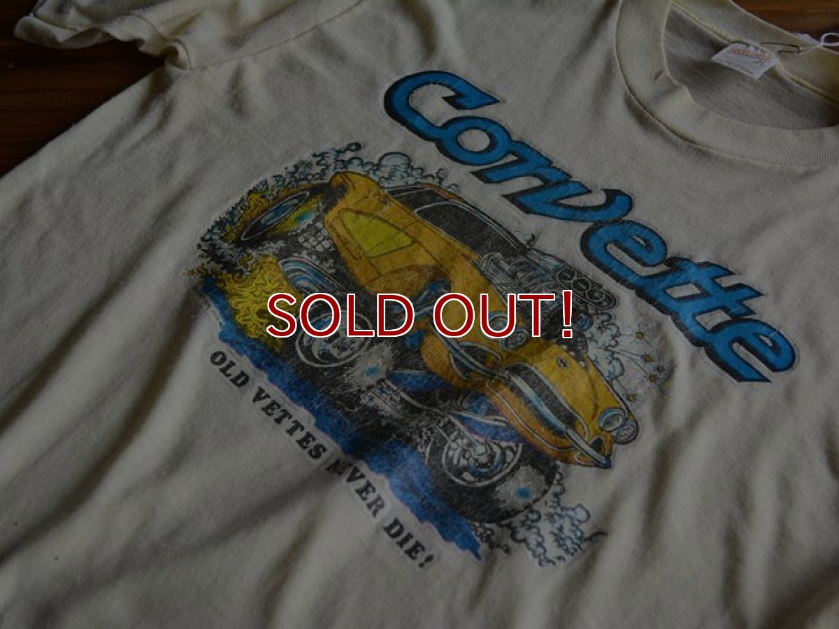 画像5: 1970s Corvette Tシャツ　 表記M  (5)
