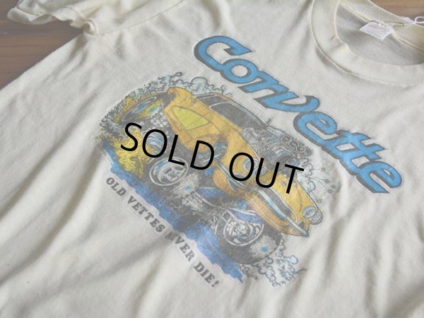 画像5: 1970s Corvette Tシャツ  表記M