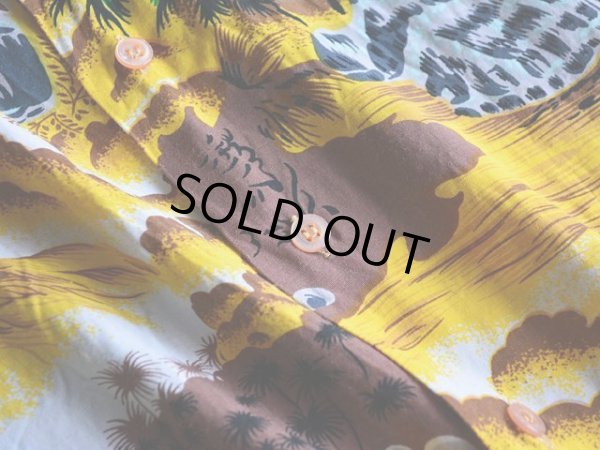 画像6: 1970s-80s MAC HENRY レーヨンアロハシャツ　 表記M 