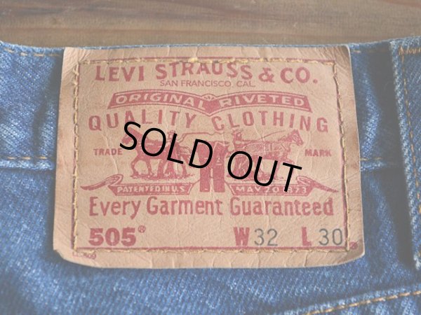 画像6: 1990s Levi's 505  表記w32