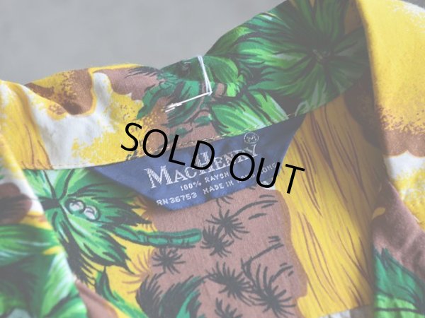 画像3: 1970s-80s MAC HENRY レーヨンアロハシャツ　 表記M 