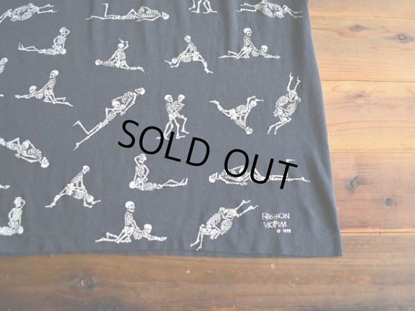 画像6: 1990s FASHIONVICTIM スカル四十八手Tシャツ　 実寸L 