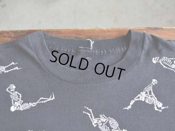 画像3: 1990s FASHIONVICTIM スカル四十八手Tシャツ　 実寸L 