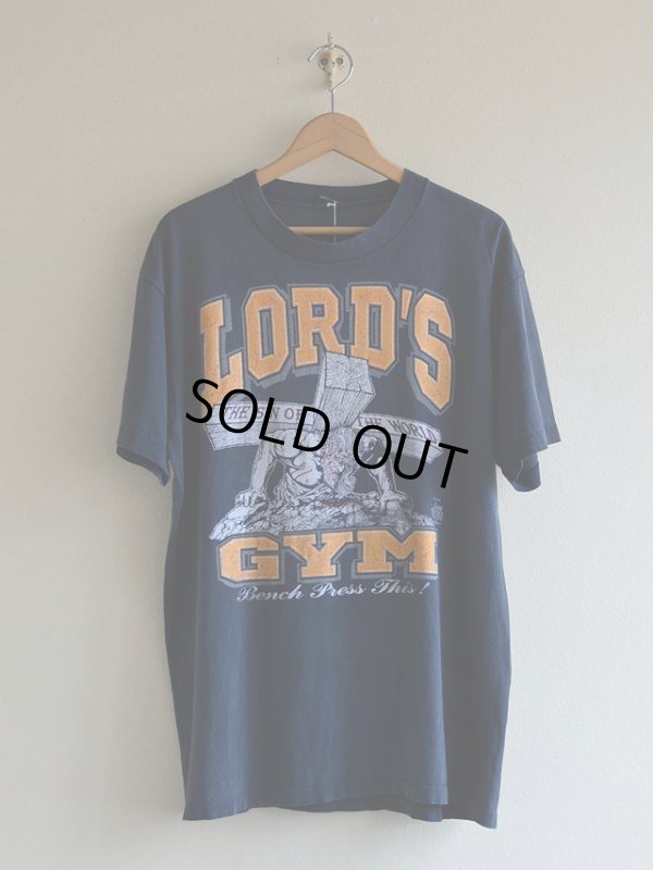 画像1: 1990s LORD'S GYM Tシャツ　 実寸L-XL 