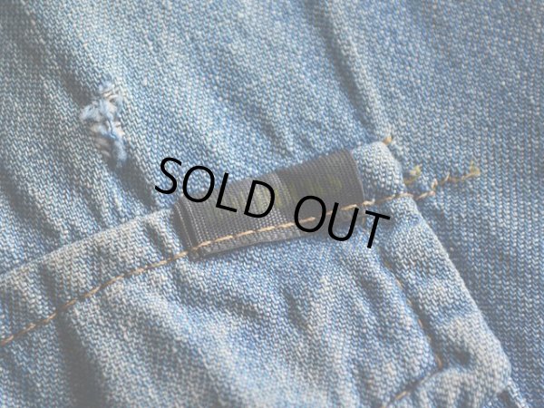 画像5: 1970s Sears デニムウェスタンシャツ  表記L