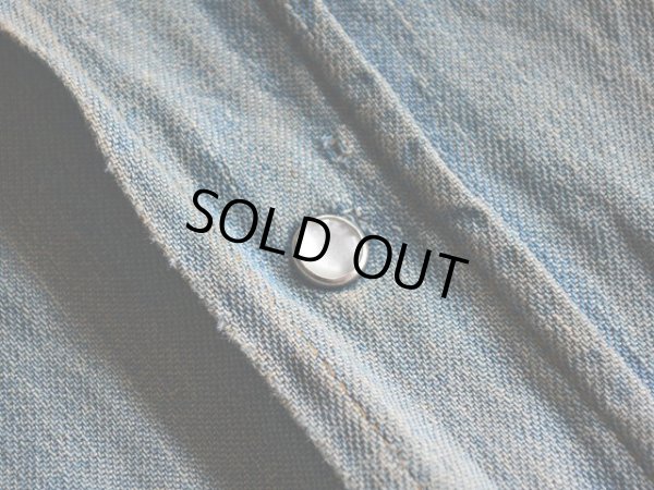 画像8: 1970s Sears デニムウェスタンシャツ  表記L