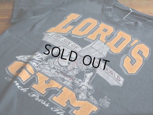 画像5: 1990s LORD'S GYM Tシャツ　 実寸L-XL 