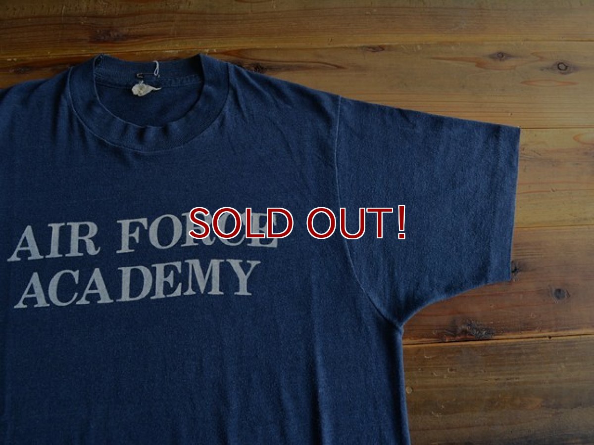 画像4: 1980s AIR FORCE ACADEMY Tシャツ　 実寸SM  (4)