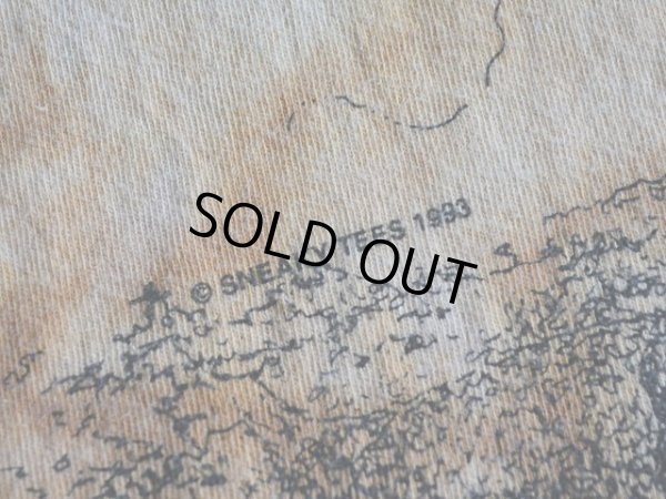 画像6: 1990s TEXAS タイダイマップTシャツ　 表記L 