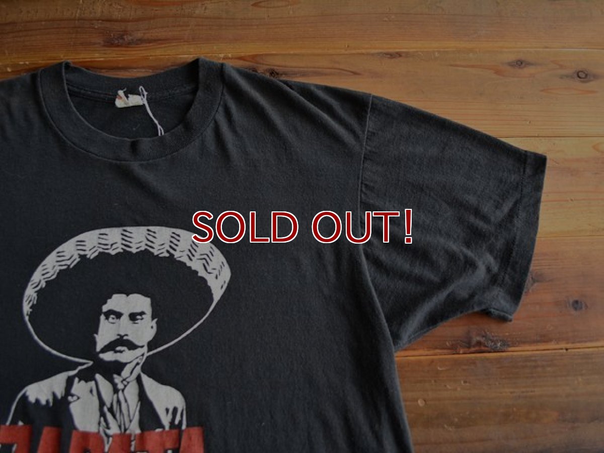 画像4: 1980s Emiliano Zapata Tシャツ　 表記XL  (4)