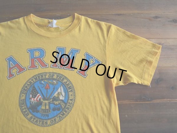 画像4: 1980s US.ARMY Tシャツ　 実寸SM 