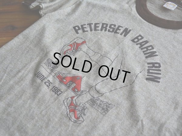 画像5: 1980s PETERSEN BARN RUN 杢リンガーTシャツ　 表記M 
