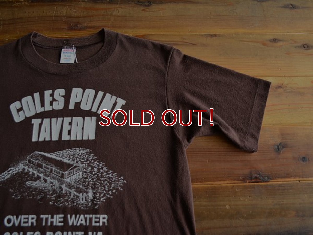 画像4: 1980s COLES POINT TAVERN Tシャツ　 表記M  (4)