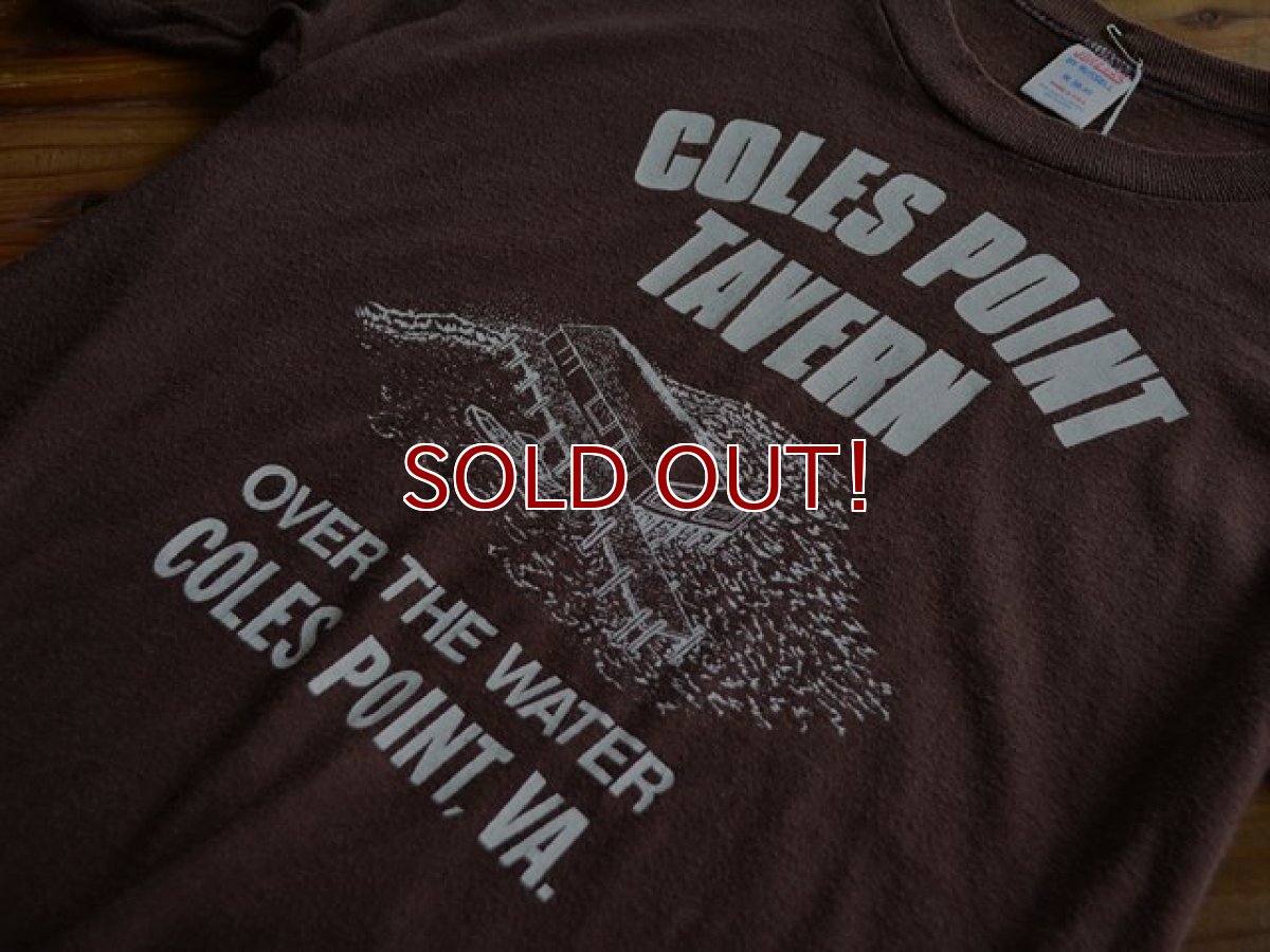 画像5: 1980s COLES POINT TAVERN Tシャツ　 表記M  (5)