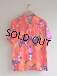 〜1970s  WAIKIKI WEAR by MILDRED'S アロハシャツ　 表記S 