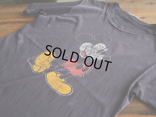 画像5: 1980s Mickey Mouse Tシャツ  実寸M