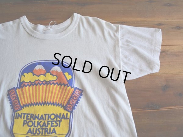 画像4: 1970s INTERNATIONAL POLKAFEST Tシャツ　 表記L 