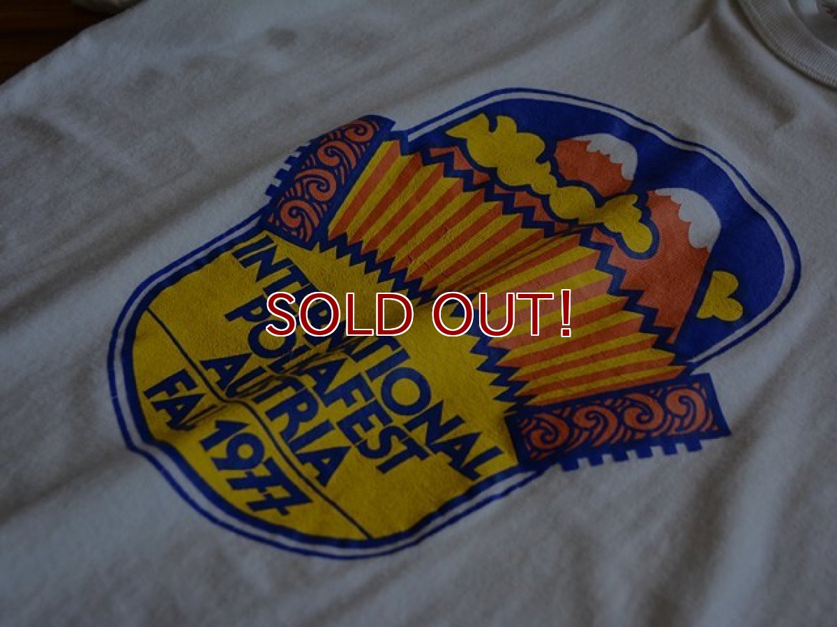 画像5: 1970s INTERNATIONAL POLKAFEST Tシャツ　 表記L  (5)