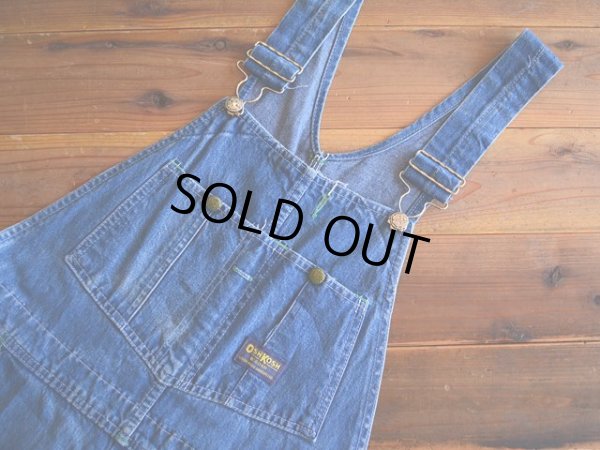 画像5: 1970s OSHKOSH デニムオーバーオール　 表記w34 