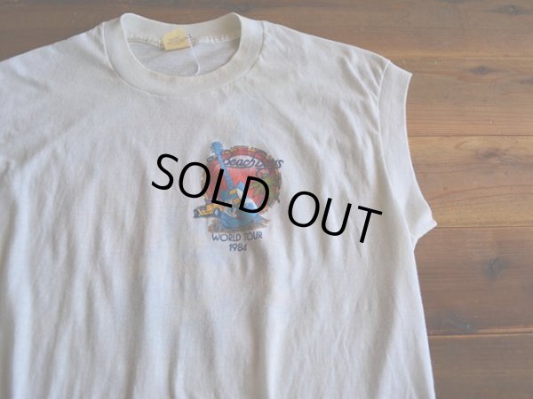 画像5: 1980s The Beach Boys WORLD TOUR 1984 ノースリーブTシャツ　 表記XL 