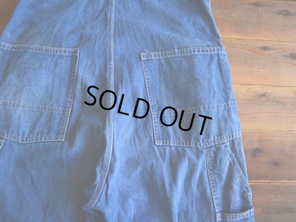 画像12: 1970s OSHKOSH デニムオーバーオール　 表記w34 
