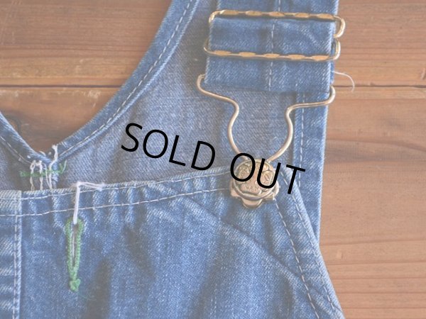 画像4: 1970s OSHKOSH デニムオーバーオール　 表記w34 