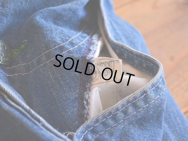 画像10: 1970s OSHKOSH デニムオーバーオール　 表記w34 