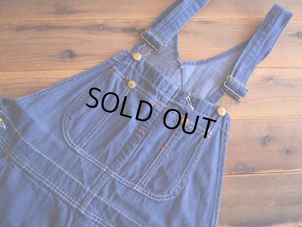 画像5: 1960s UNION MADE デニムオーバーオール  実寸w39