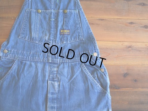 画像6: 1970s OSHKOSH デニムオーバーオール　 表記w34 